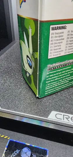 Pokemon 2016 XY Generations Celebi Mythical Pin Collection Box 20th Anniversary - Image 3
