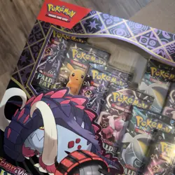 Pokemon TCG PALDEAN FATES Great Tusk Iron Treads Ex Premium Collection ? NEW - Image 3