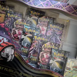 Pokemon TCG PALDEAN FATES Great Tusk Iron Treads Ex Premium Collection ? NEW - Image 4