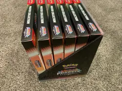 Pokemon: Prismatic Evolutions poster Collection Boxes (6) And Display Holder. - Image 5