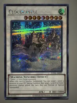 YUGIOH CLOUDCASTLE (SYNCHRO) ASIA ENGLISH EDITION SUDA-AE099 SECRET RARE - Image 1