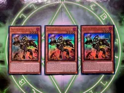 Yugioh! 3x Magicore Warrior of the Relics MP23-EN266 Ultra Rare 1st Ed NM - Image 1