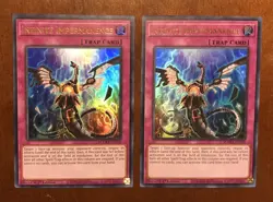 Yugioh - 2x Infinite Impermanence MAMA-EN100 Ultra Rare - NM - Image 1