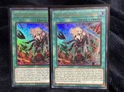 Yu-Gi-Oh! 2x Sky Striker Mobilize - Linkage! MAMA-EN003 Ultra Rare 1st Edition - Image 1