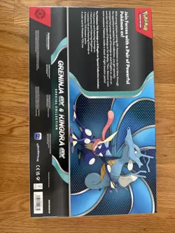 Pokemon Trading Card Game Greninja ex and Kingdra ex Special Collection Box - Image 2