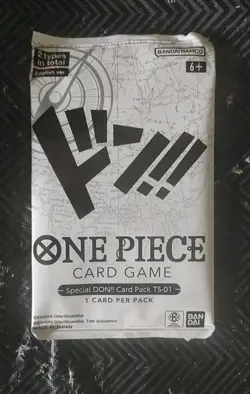 One Piece CCG Don Card Pack (1) TS-01 Sealed From OP10 w/1 Of 2 Tins Randomly - Image 3