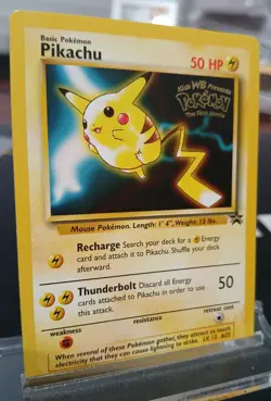 Pokemon The First Movie promo cards Pikachu, Mewtwo, Dragonite, Electabuzz LP/NM - Image 5