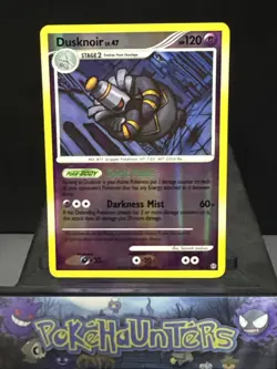 Pokemon Card Dusknoir 17/100 Reverse Holo Stormfront Rare Near Mint - Image 1
