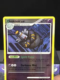 Pokemon Card Dusknoir 17/100 Reverse Holo Stormfront Rare Near Mint - Image 2