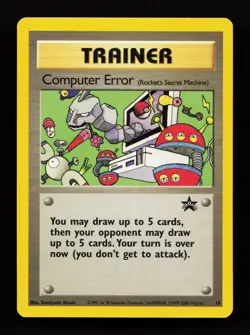 Computer Error (Rocket's Secret Machine) 16/53 Promo WoTC Promo Pokemon Card - Image 1