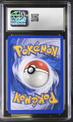 CGC 10 GEM MINT Pikachu 2000 Base Set 58/102 1999-2000 Pokemon Card - Image 2