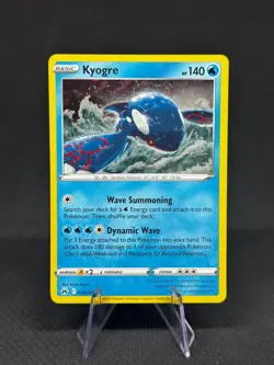 Kyogre - 036/159 - Pokemon Crown Zenith Sword & Shield Cosmos Holo Rare Card NM - Image 1