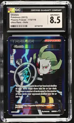 CGC 8.5 Ghetsis 2013 Plasma Freeze 115/116 Ultra Rare Holo Pokemon Card - Image 1