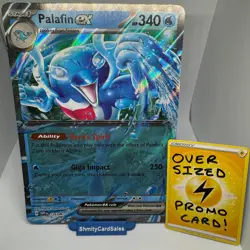 Palafin EX 126 - Oversized Promo Card - Pokemon Promo TCG (NM) - Image 1