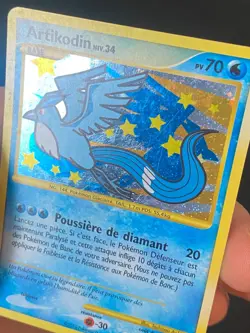 CARTE POKEMON ARTIKODIN 148/147 FR SECRETE RARE PT VAINQUEURS SUPREMES - TBE - Image 2