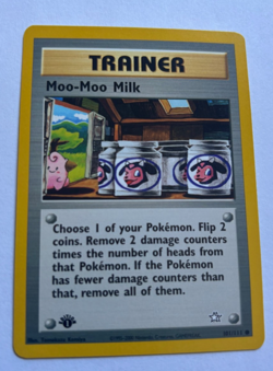 Pokemon Moo-Moo Milk Neo Genesis 101/111 1st Edition Common Pack Fresh NM - Image 1
