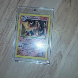 Pokemon TCG Blaine's Charizard Gym Challenge 2 Holo Unlimited Rare - Image 1