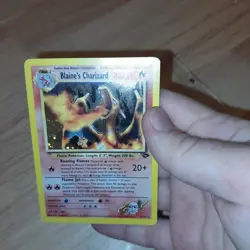 Pokemon TCG Blaine's Charizard Gym Challenge 2 Holo Unlimited Rare - Image 2