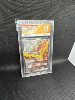 Pokemon Destined Rivals Team Rocket's Moltres 208/182 Ace 10 - Image 1