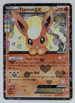 Flareon EX RC6/RC32 NM Ultra Rare Holo Generations Radiant Collection Pokemon - Image 1