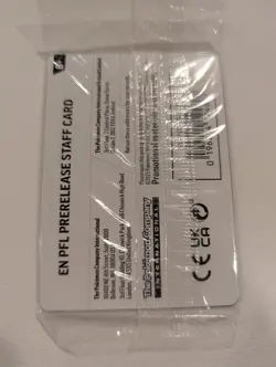 Pokemon TCG - Phantasmal Flames - Prerelease STAFF Promo Pack (SEALED) Set Of 4 - Image 2