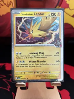 Pokemon TCG Team Rockets Articuno Tyranitar Zapdos Cosmos Holos Promos - Image 3
