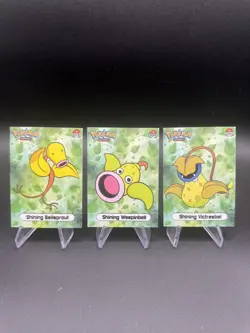 Shining Bellsprout Weepinbell Victreebell Pokemon 2024 Shiny Infinity Set - Image 1