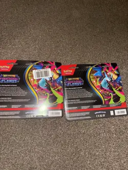 Pokemon TCG Phantasmal Flames Triple Blister x2 (Sneasel & Weavile Set) - Image 2