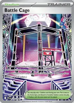 ??Battle Cage | 116/094 | Full Art Ultra Rare | Phantasmal Flames | Pokemon ?? - Image 1