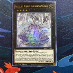 Rilliona, the Wondrous Magistus Witch Wardrobe Yugioh Card LIOV-EN042 Ultra Rare - Image 1