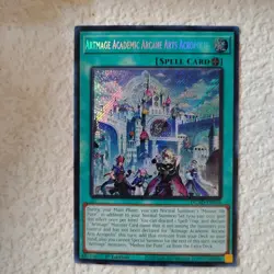 Yu-Gi-Oh! Artmage Academic Arcane Arts Acropolis *SECRET RARE* DUAD-EN054 NM/M - Image 2