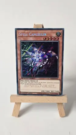 Spell Canceller SBCB-EN174 1st Edition NM Secret Rare Yu-Gi-Oh Speed Duel Str - Image 1