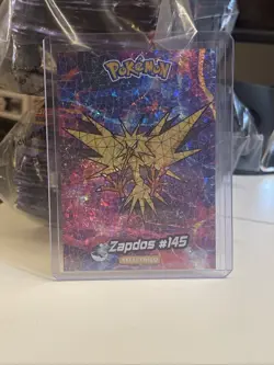 2024 Pokemon Crystal Card Collection #145 Zapdos Peru - Image 1