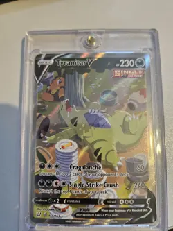 Tyranitar v Full Art Alternate Holo Card 155/163 Swsh05: Battle Styles - Image 1
