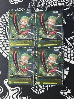 Roronoa Zoro Event Pack Vol. 3 P-042 One Piece Tournament Promo Card - Image 1
