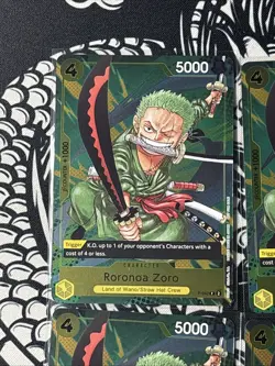 Roronoa Zoro Event Pack Vol. 3 P-042 One Piece Tournament Promo Card - Image 2
