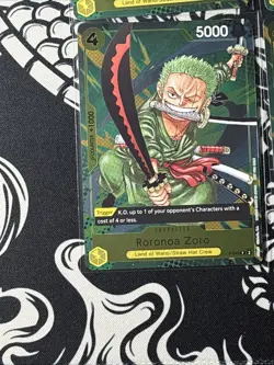 Roronoa Zoro Event Pack Vol. 3 P-042 One Piece Tournament Promo Card - Image 4