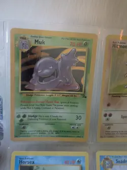 Lot 54 Pokemon Cards TCG Muk Hitmonchan Vileplume Holographic Vintage Pkmn - Image 3