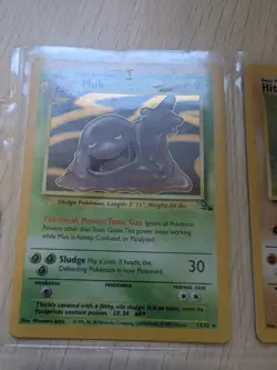 Lot 54 Pokemon Cards TCG Muk Hitmonchan Vileplume Holographic Vintage Pkmn - Image 4
