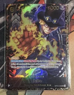 Sabo (Store Treasure Cup 2025) OP13-120 One Piece Promotion Cards Foil - Image 1