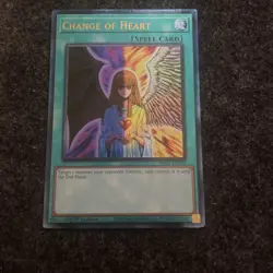 Yu-Gi-Oh! Change Of Heart PUR Rarity RA01-EN050 1st Ed Near Mint YGO Card - Image 1