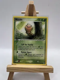 Weedle 86/112 EX FireRed & LeafGreen Pokemon Card LP - Image 1