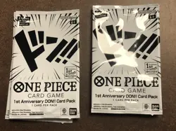 One Piece TCG 1st Anniversary DON!! Card Pack - Image 1