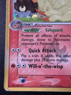 Ninetales 22/101 EX Hidden Legends Pokemon Card Reverse Holo Foil Rare HP - Image 5