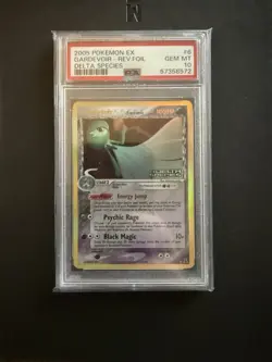 Pokemon Gardevoir Reverse Holo Card 6/113 EX Delta Species 2005 Stamped PSA10 - Image 1