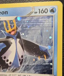 Pokemon TCG Empoleon 037/172 2022 Brilliant Stars Cosmos Holo Promo Card - LP - Image 4