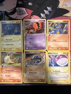 Pokemon TCG Delta Species And A Random Team Magma Hahahaha 12 Card Lot - Image 1
