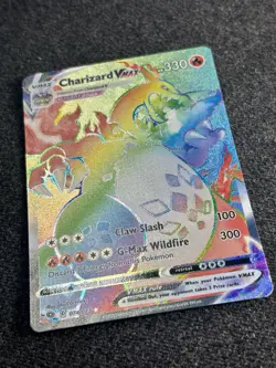 Pokemon Card Charizard VMax 074/073 Champions Path Rainbow Rare 2020 TCG NM - Image 3