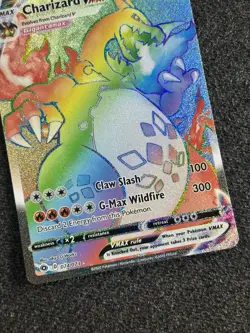 Pokemon Card Charizard VMax 074/073 Champions Path Rainbow Rare 2020 TCG NM - Image 4