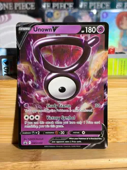 UNOWN V SWSH300 Sword & Shield Black Star Promo Cards Holo Promo Near Mint - Image 1